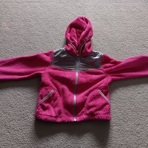 The North Face Kids Fuchsia Fleece Hoodie